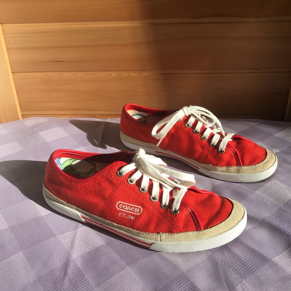 Coach Canvas Seakers